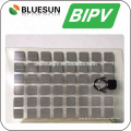 El panel solar de cristal transparente del mejor precio de Bluesun para el tejado casero